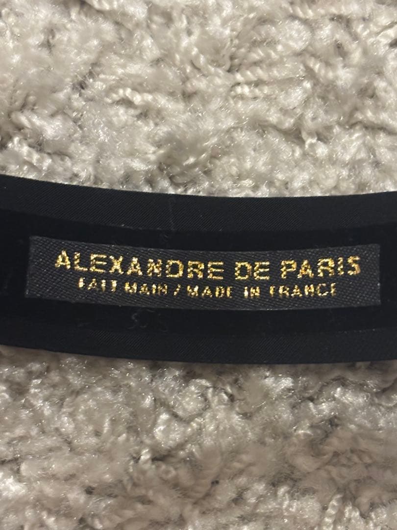 Aleuandre paris カチューシャ　美品