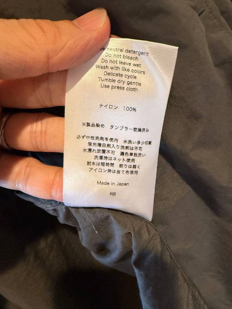 ガ*ョ様 FIRMUM ナイロンショートモッズコートno control air