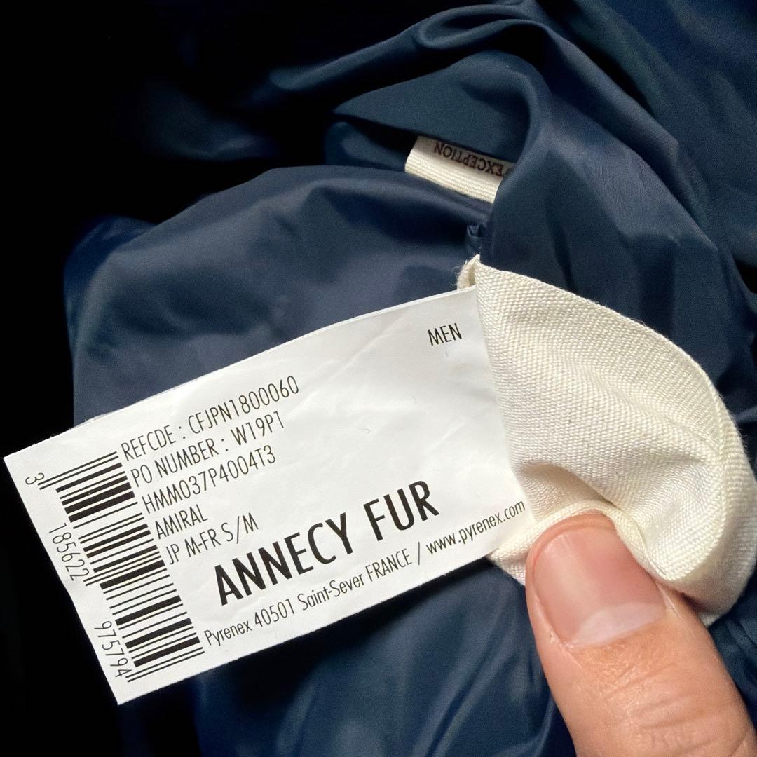 PYRENEX ネイビー ダウンジャケット JP M