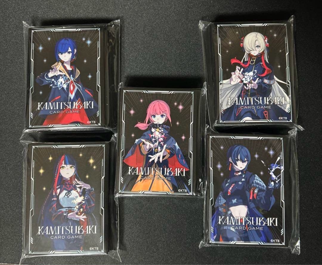 神椿　KAMITSUBAKIスリーブ 5種