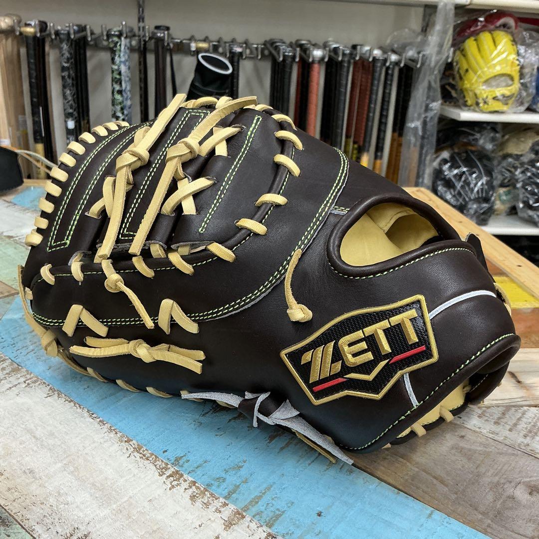 ゼットプロステイタス軟式ファーストミット　サウスポー湯もみ型付けサービス