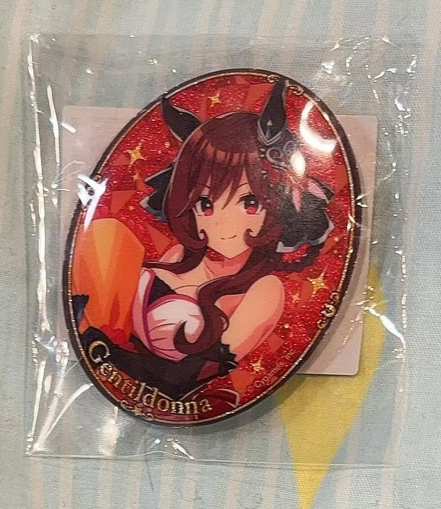 ウマ娘　ジェンティルドンナ　缶バッジ　グリッター缶バッジ　3rd　10点
