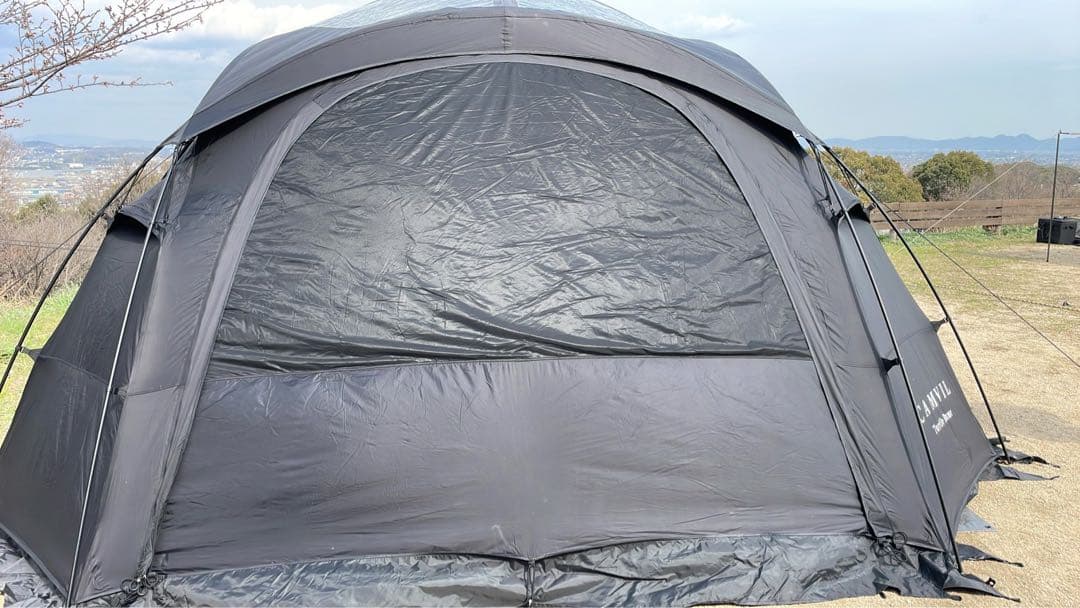 CAMVIL タートルドーム ブラック フルセット+専用カーペット