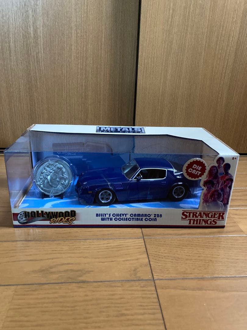 JADA 1/24 ストレンジャーシングスカマロ Z28 ビリー車 ダイキャスト