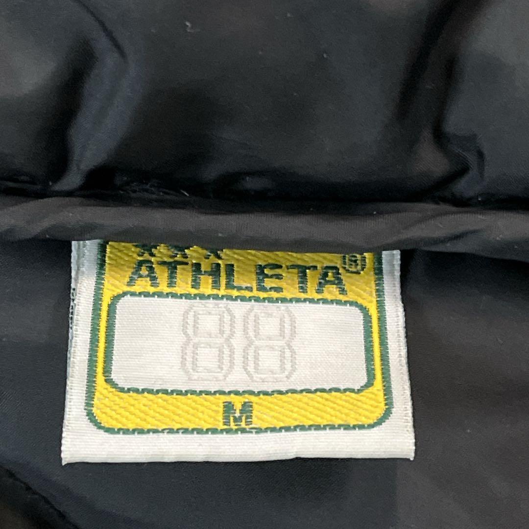 【ゆゆ】　ATHLETA アスレタ ベンチコート ブラック M 極暖 軽量