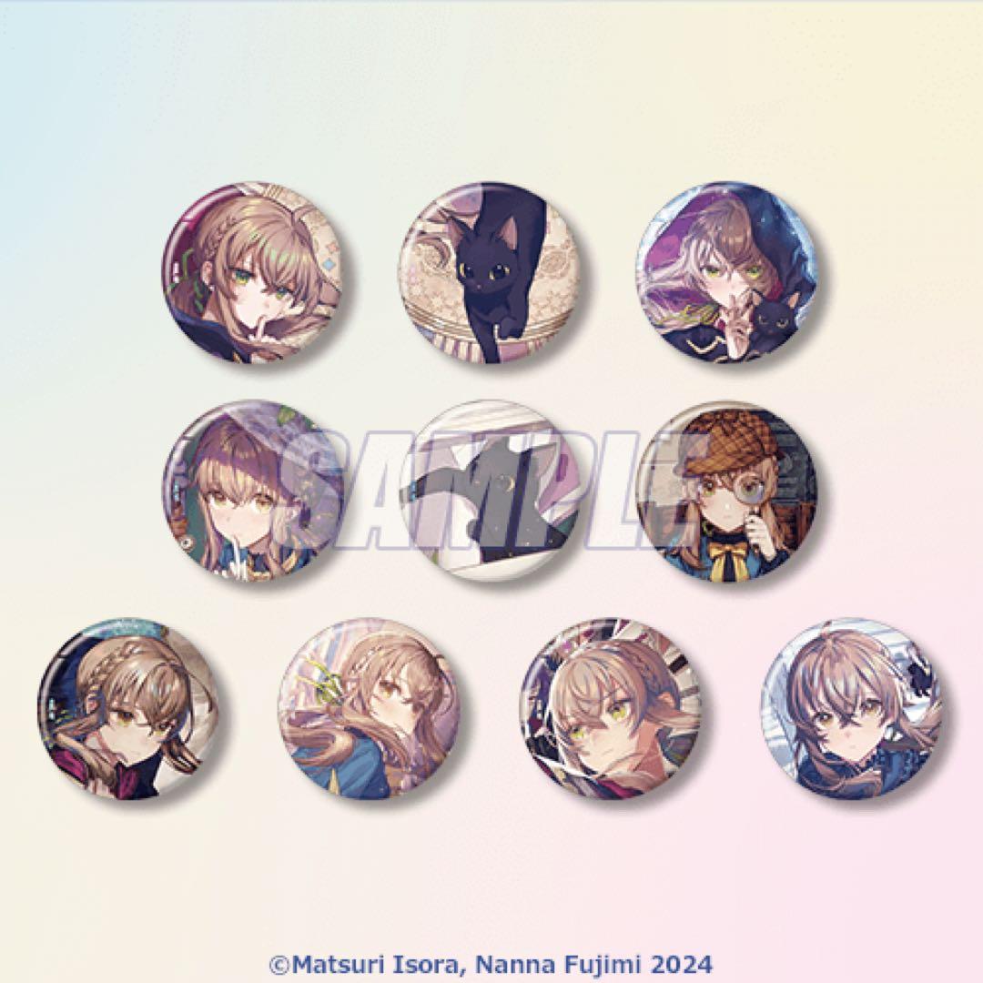 くじ引き堂 サイレント・ウィッチ おまけ賞 缶バッジ10種セット オンラインくじ