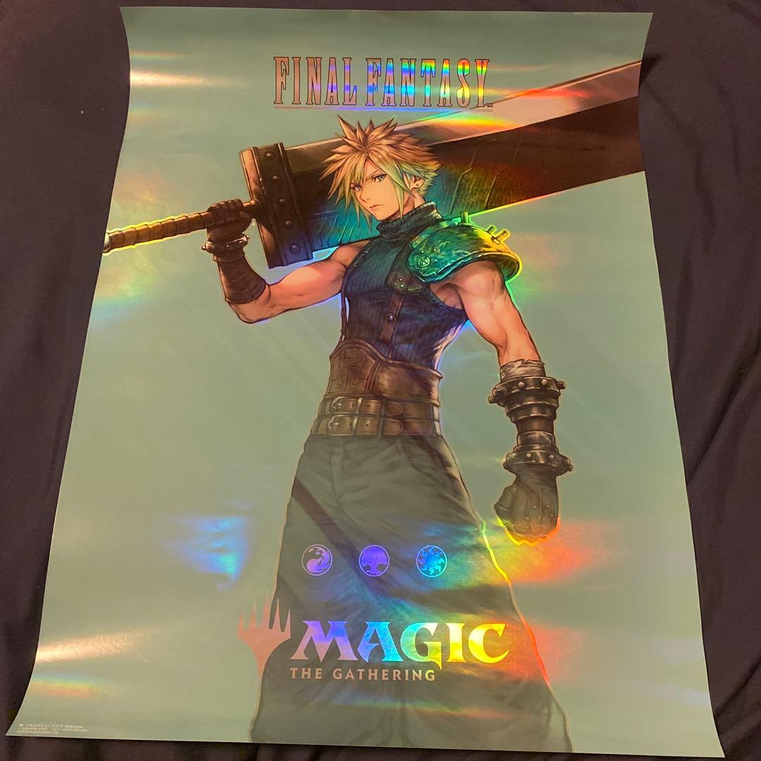 mtg 非売品　ポスター　foil仕様　クラウド二枚セット
