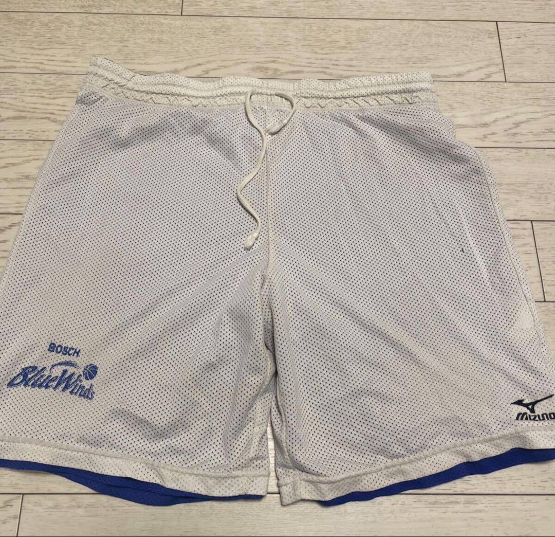レアJBLミズノMIZUNOボッシュブルーウインズリバーシブルパンツXO