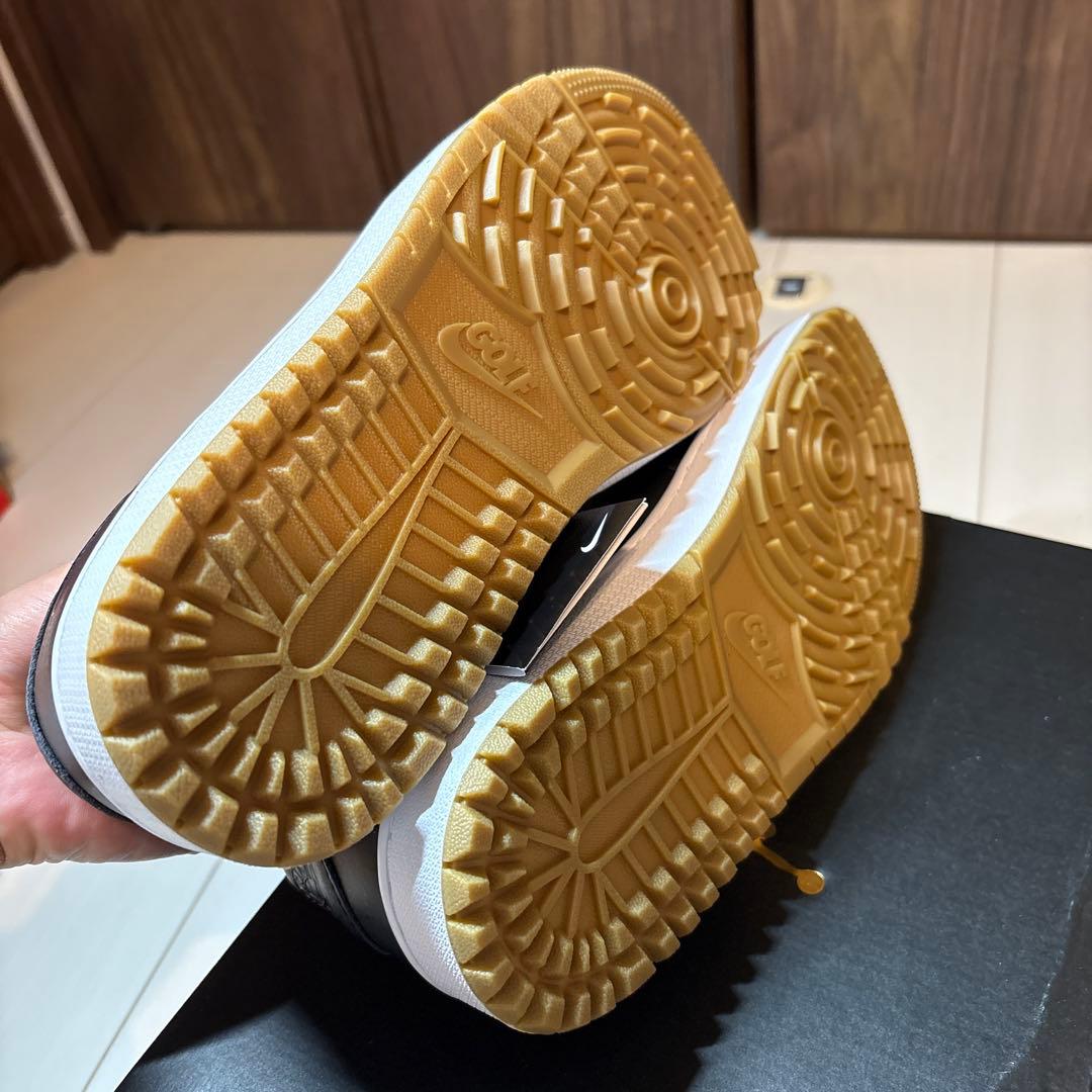 新品 Nike Air Jordan 1 Low Golf Black Gum