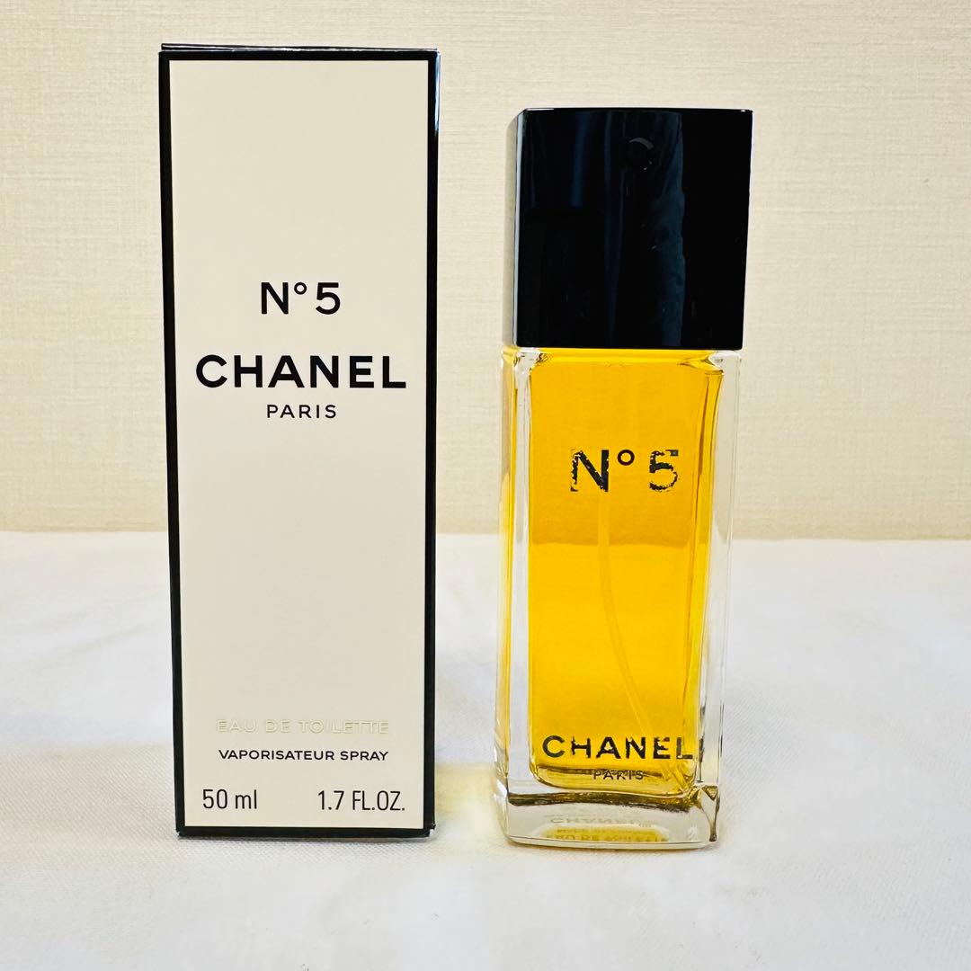新品未使用　CHANEL シャネル　N°5 オードトワレ　香水　50ml