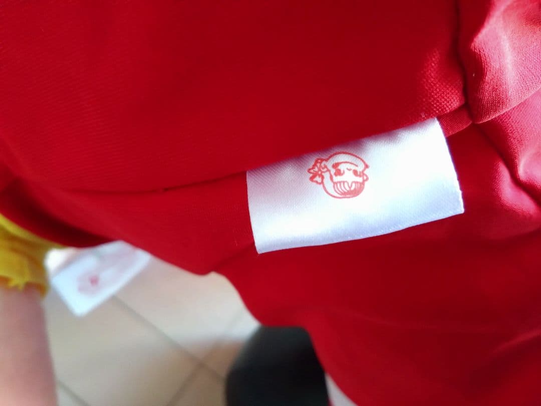 ペコちゃん ぬいぐるみ 大きめ ジャンボ 不二家 フジヤ シリアルナンバー付き