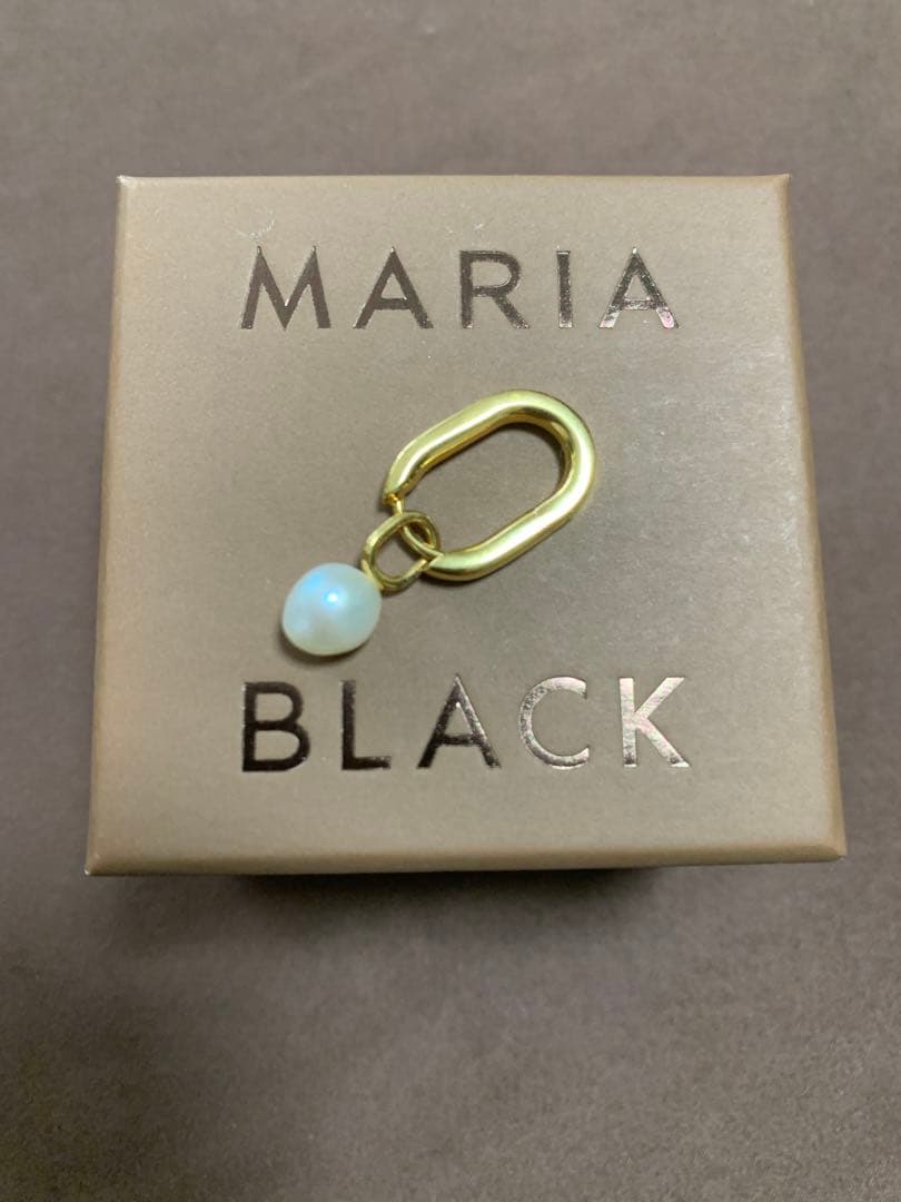 マリアブラック MARIA BLACK ピアス　パール　ゴールド　箱無し