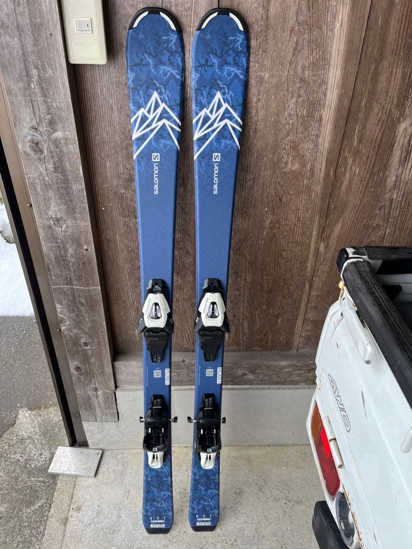 Salomon QST Max JR 130cm スキー ビンディングセット