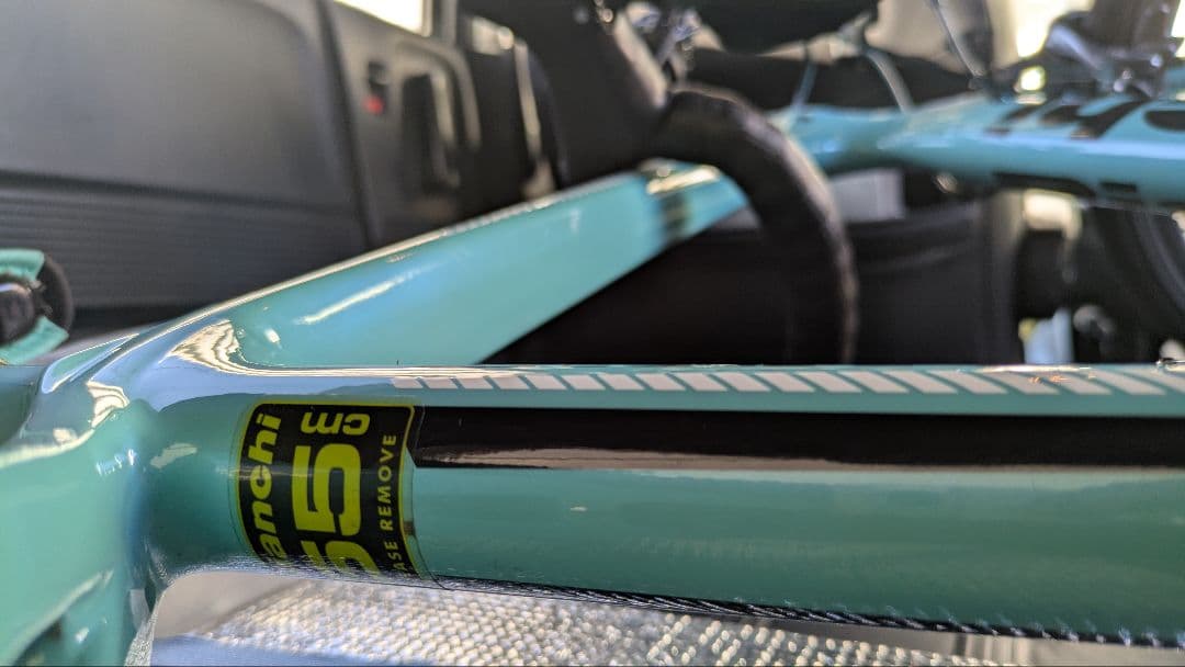 ビアンキ　インテンソ　2016モデル　55サイズ 105コンポ　ホイールゾンダ！