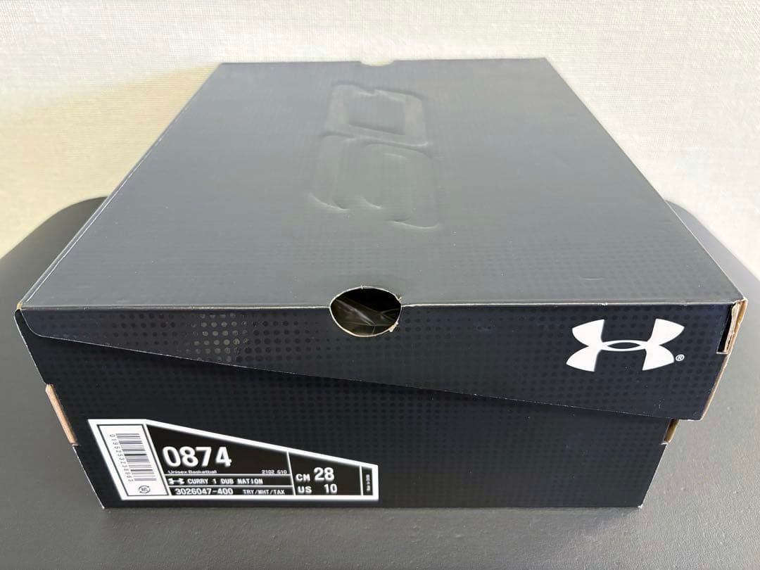 シューズ(男性用) UNDER ARMOUR CURRY 1 \"DUB NATION\" AWAY