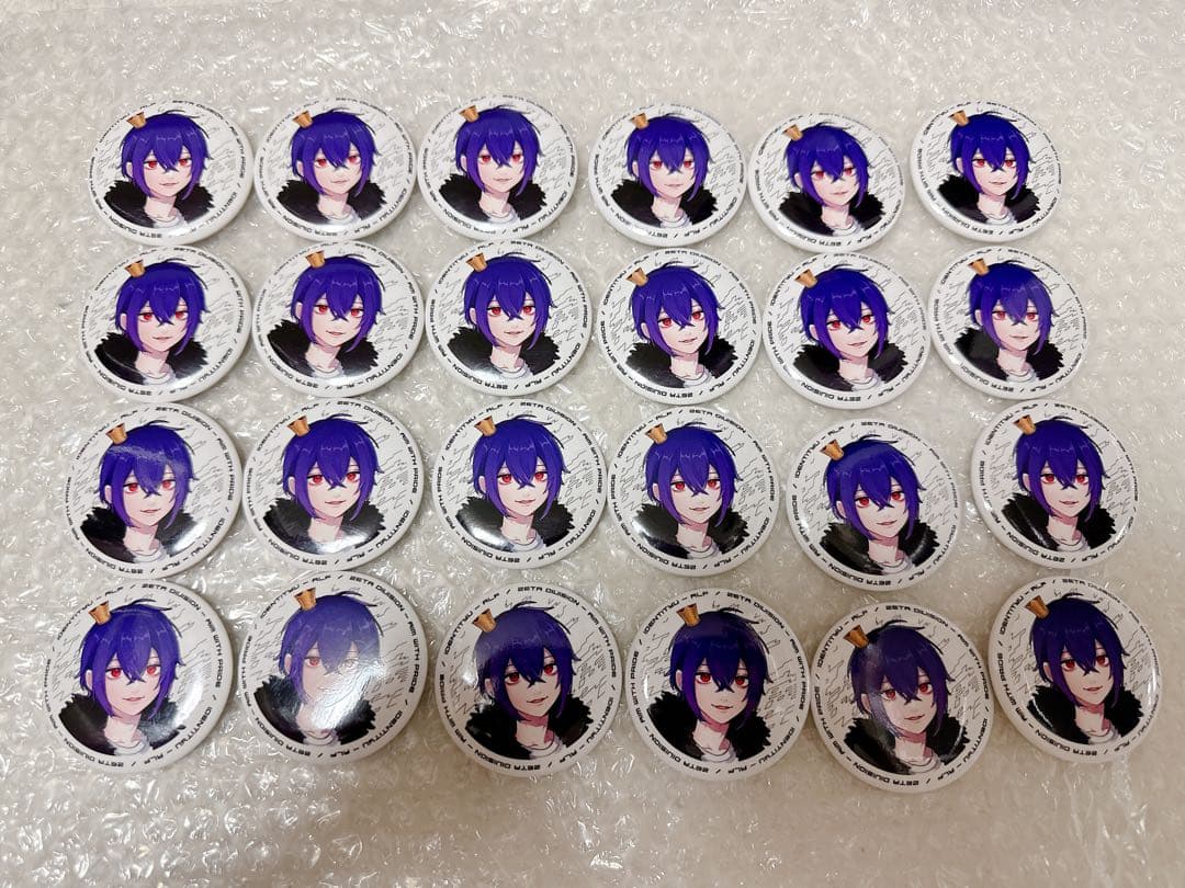 ZETA DIVISION alf あるふ 初期缶バッジ24個
