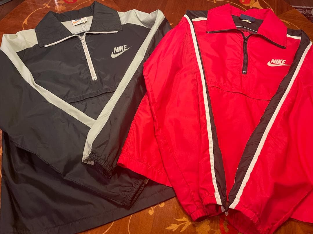 【ヴィンテージ】メイドインUSA・NIKE・プルオーバーナイロンジャケット