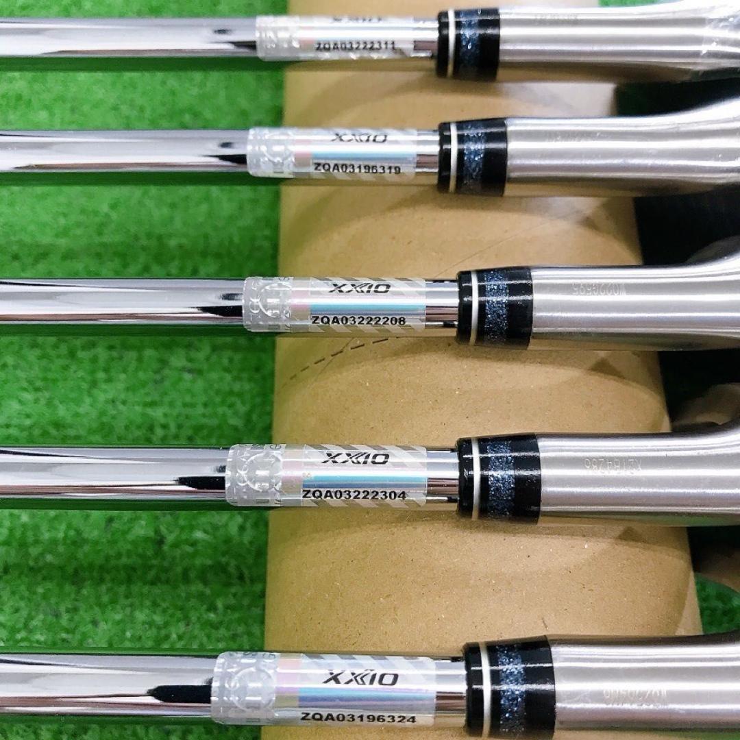 タ88★ゼクシオイレブン XXIO11 7番アイアン5本セット R 純正スチール