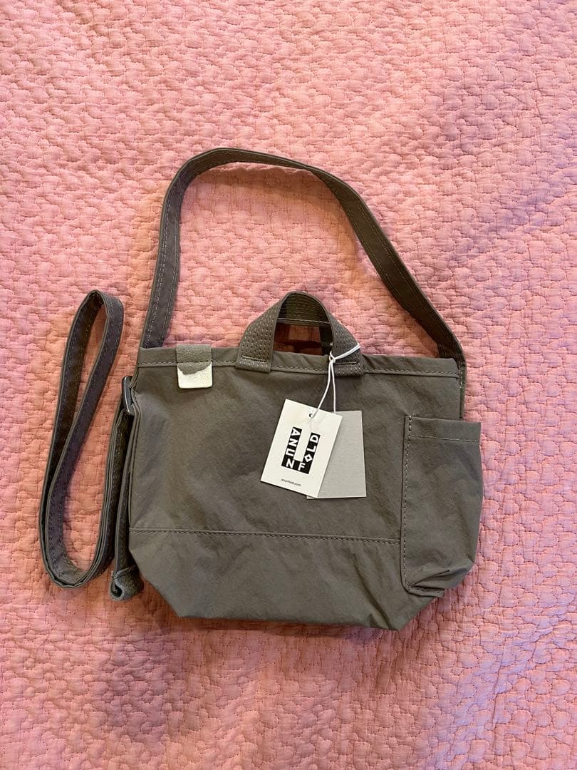 バッグ anunfold side pocket mini GRAY
