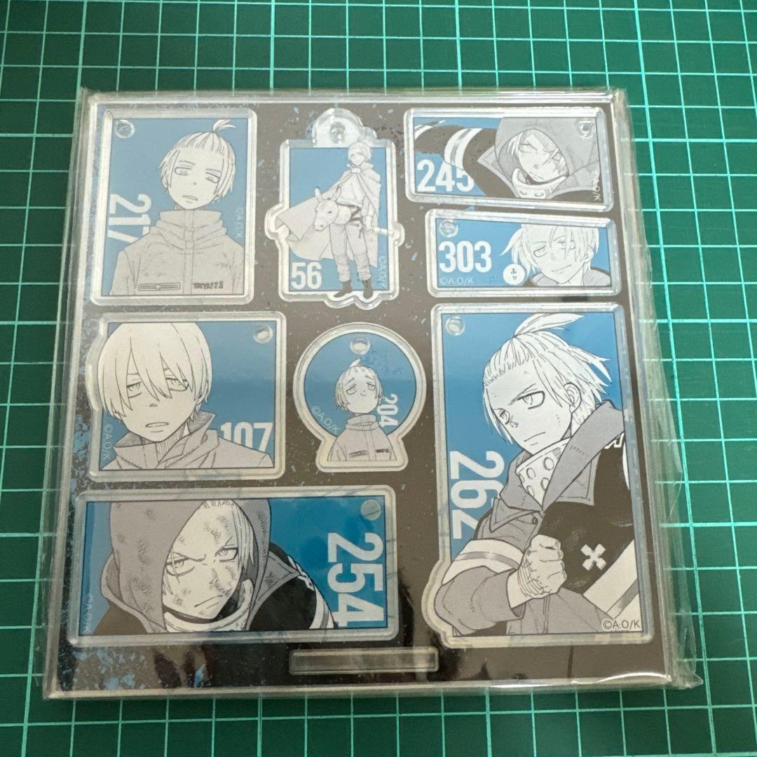 【匿名配送】炎炎ノ消防隊 アーサーボイル フェイスアクリルコレクション アクスタ