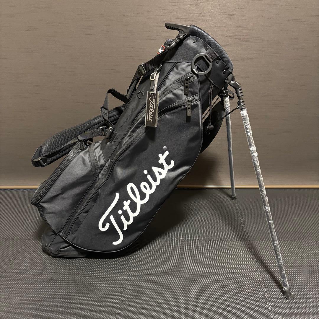 タイトリストスタンドバッグ 超美品 TB21SX4 黒