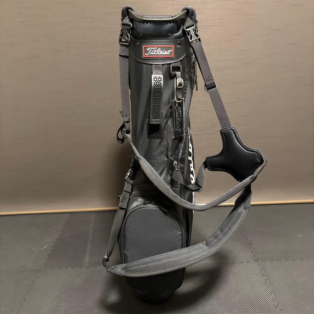 タイトリストスタンドバッグ 超美品 TB21SX4 黒
