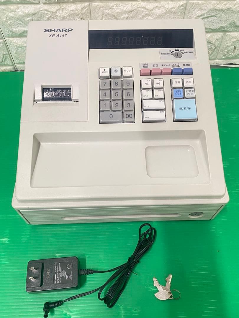 シャープ　電子レジスター　XE-A147