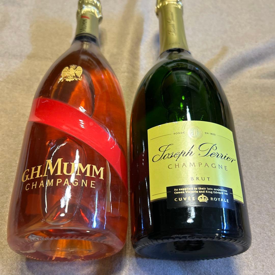 高級シャンパン Joseph Perrie とマム　グラン　2本セットお値下げ