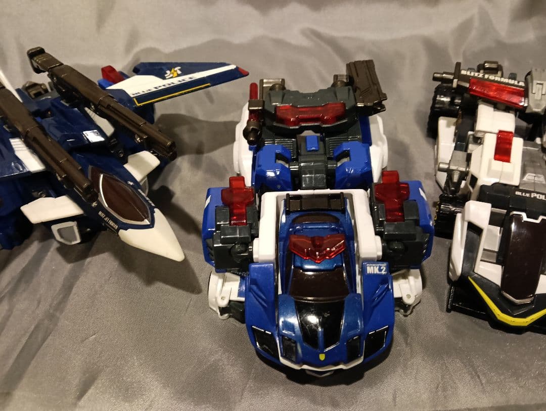 トミカ　ドライブヘッド　サイクロンインターセプター＆ブリッツ　中古品セット