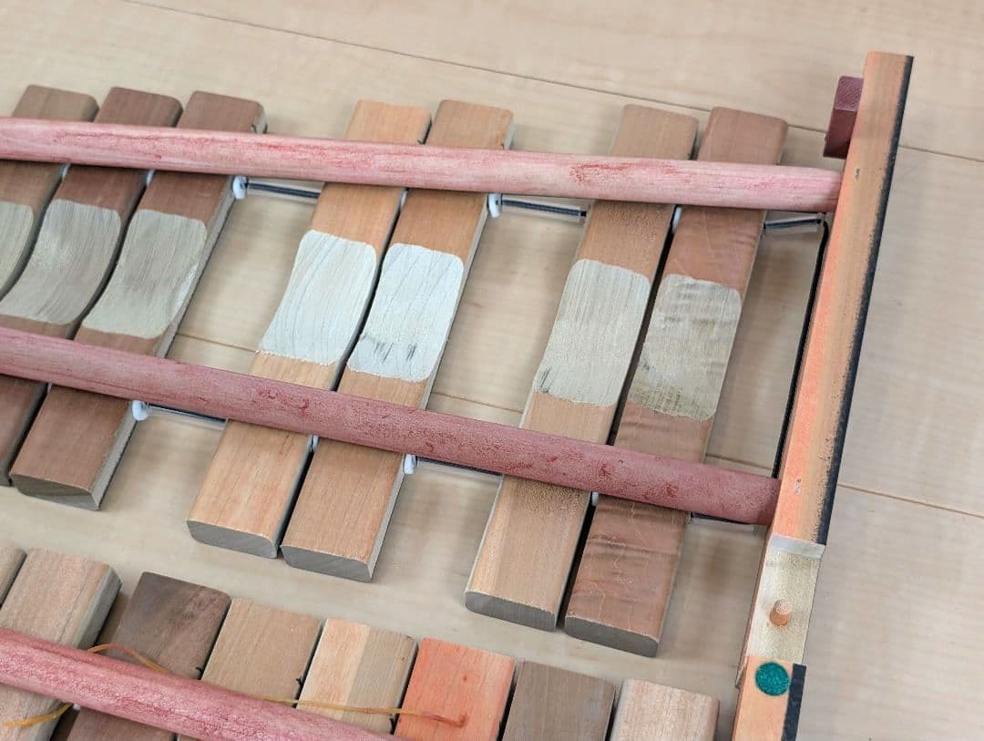 【美品】YAMAHA ヤマハ 卓上木琴 NO.185 マレット付き 打楽器