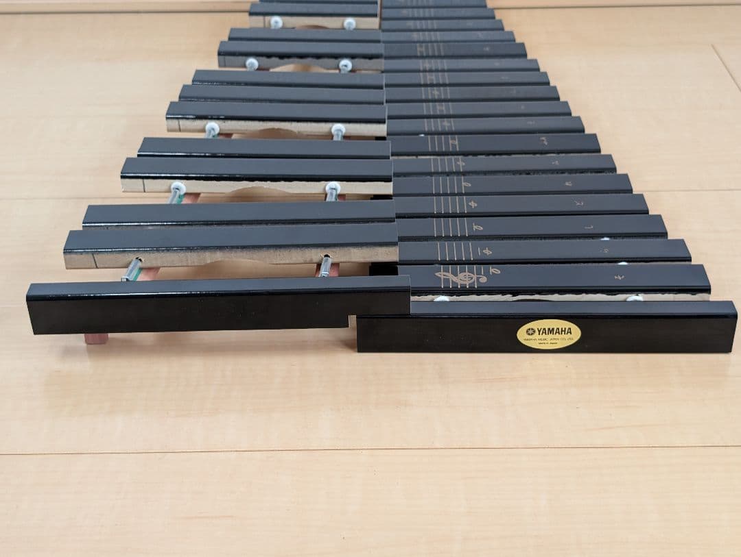【美品】YAMAHA ヤマハ 卓上木琴 NO.185 マレット付き 打楽器