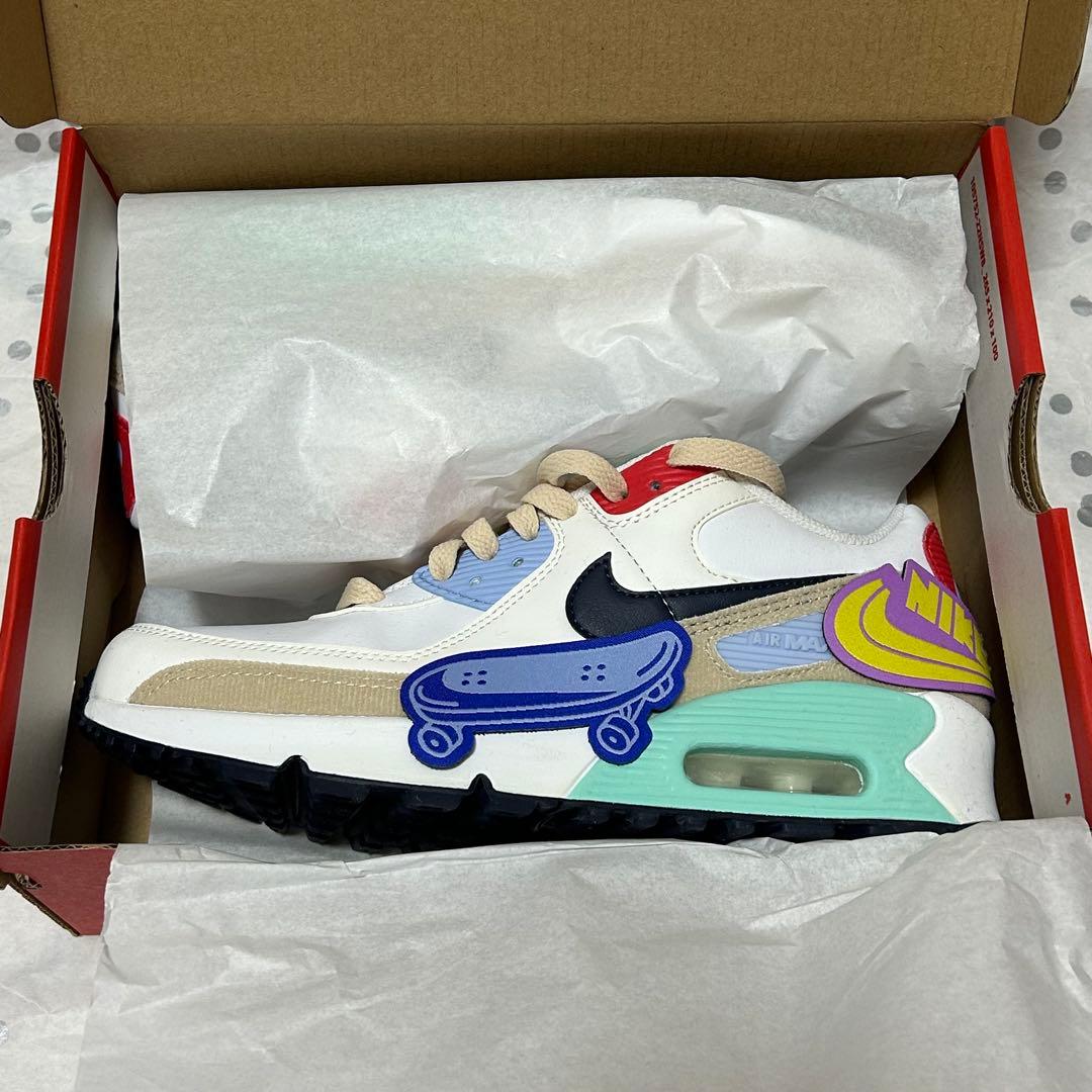 NIKE AIR MAX 90 LTR SE (GS)23.5cm＊エアマックス