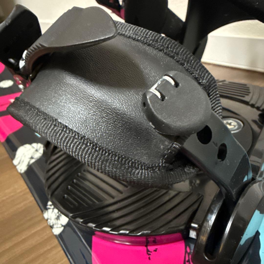 超美品 Swivel キッズ スノーボード ＆ ビンディングセット 120cm