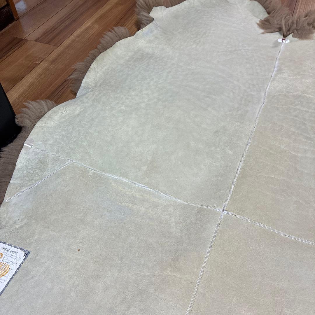 【投げ売り】ムートンラグ 原産国オーストラリア(オマケ付き)