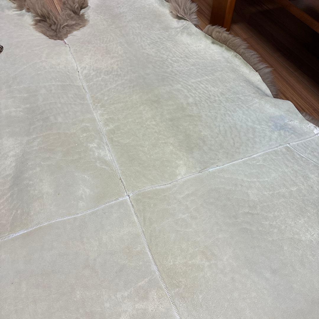 【投げ売り】ムートンラグ 原産国オーストラリア(オマケ付き)