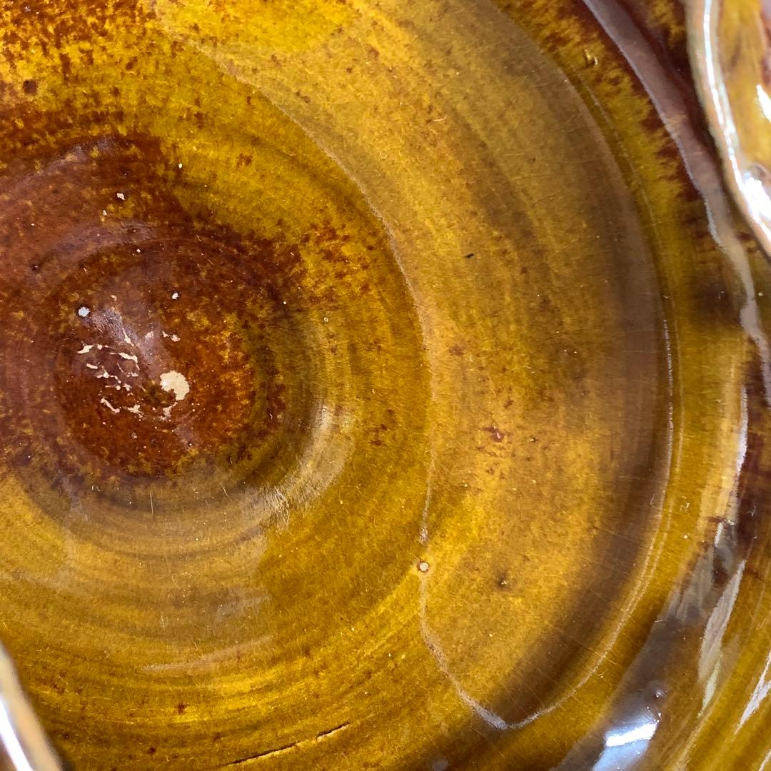 十三代 高取八仙 手付菓子器 共箱 高取焼 抹茶 和 茶の湯