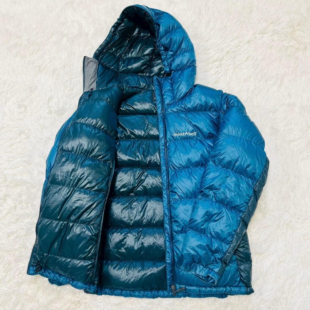 モンベル　アルパインダウンパーカ M　ダークマラード/ダークスタッフバッグなし