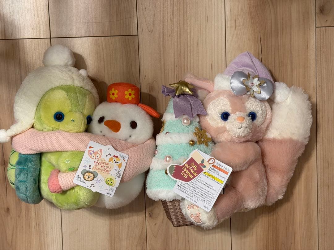 ディズニークリスマス2025 リーナ・ベル&ツリーとオルメル&雪だるまのセット