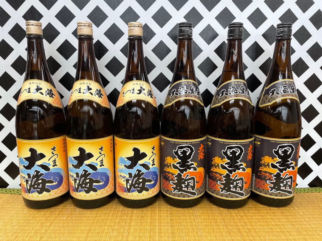 大海酒造セット 大海 大海黒麹 1800ml 6本組