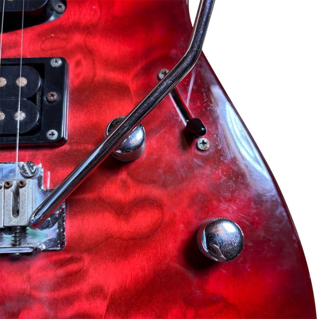 【良品】Squier STG-38 Stage Caster キルトメイプル