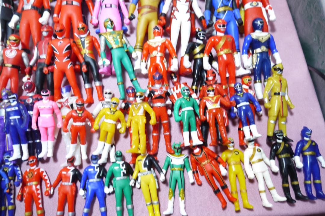 スーパー戦隊シリーズ　ソフビヒーロー　など　180体