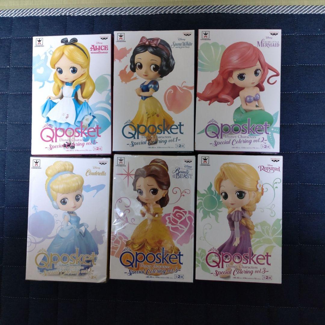 Qposket DisneyCharacters　6個セット