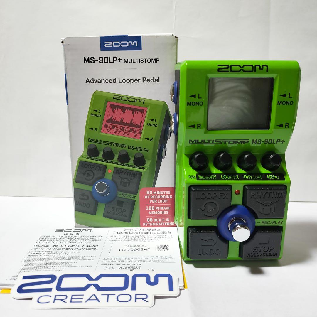ZOOM MS-90LP+【確認済】 ギター エフェクター マルチエフェクター