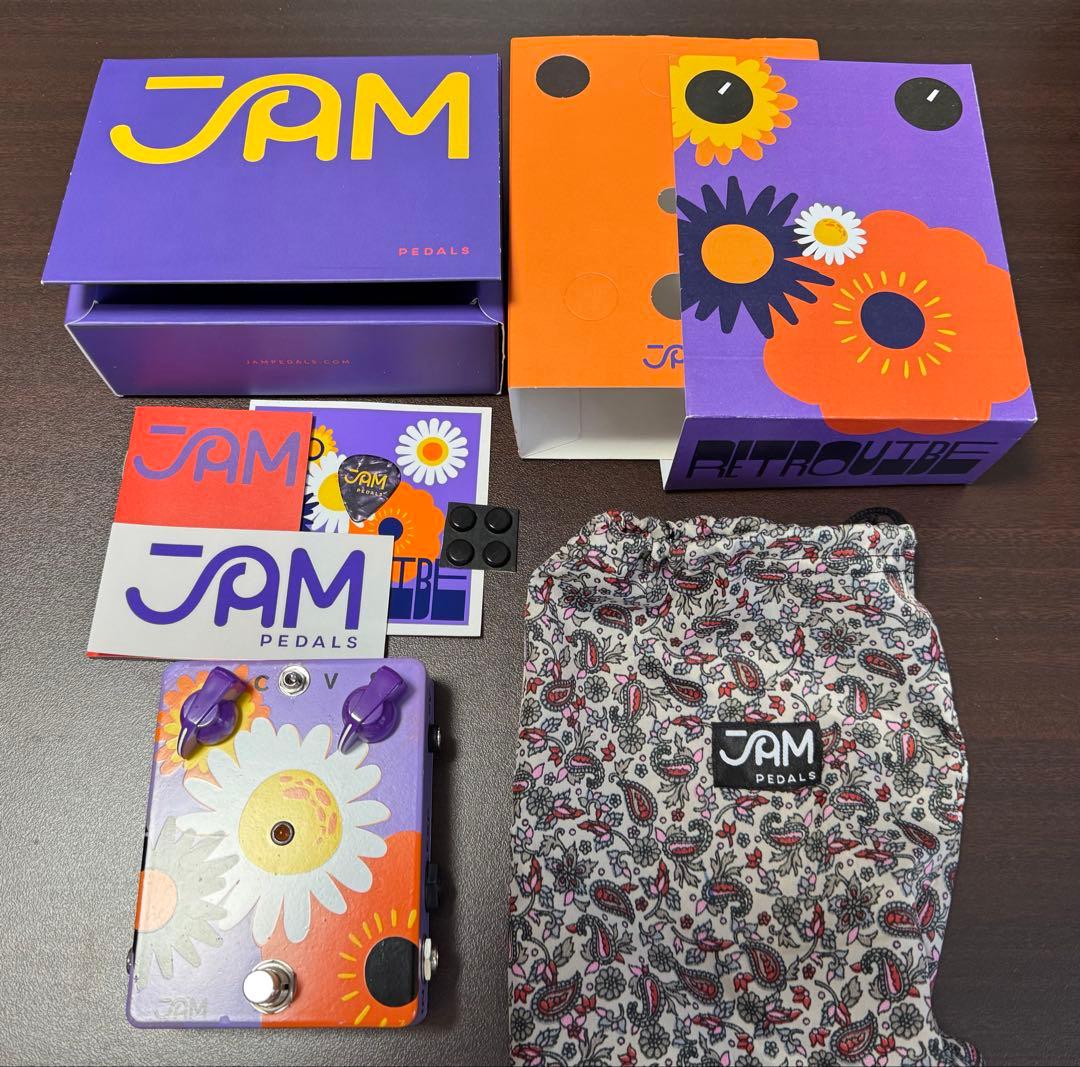 JAM PEDALS RetroVibe MK3 カスタムショップAged加工