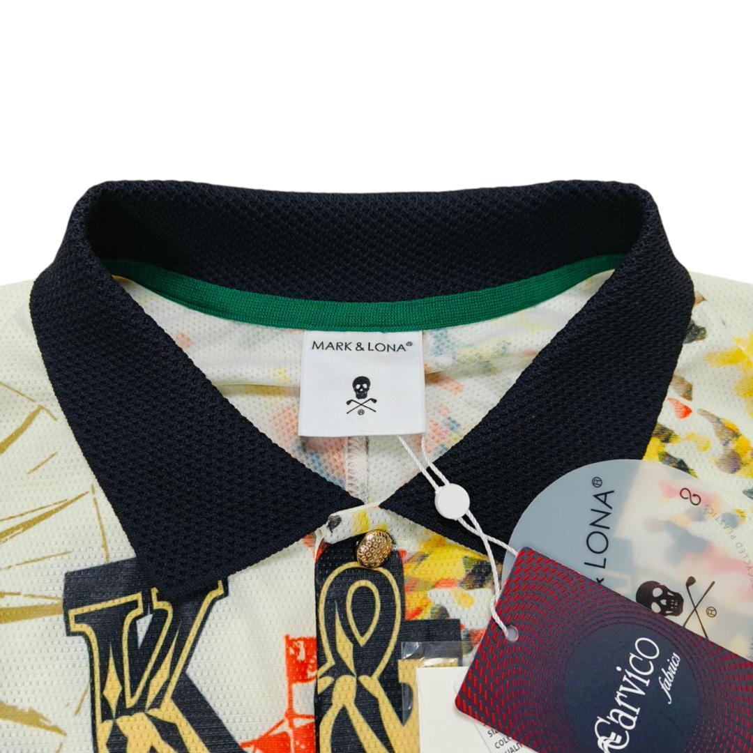 新品 MARK & LONA 15周年記念 ゴルフ ポロシャツ 48 海賊船