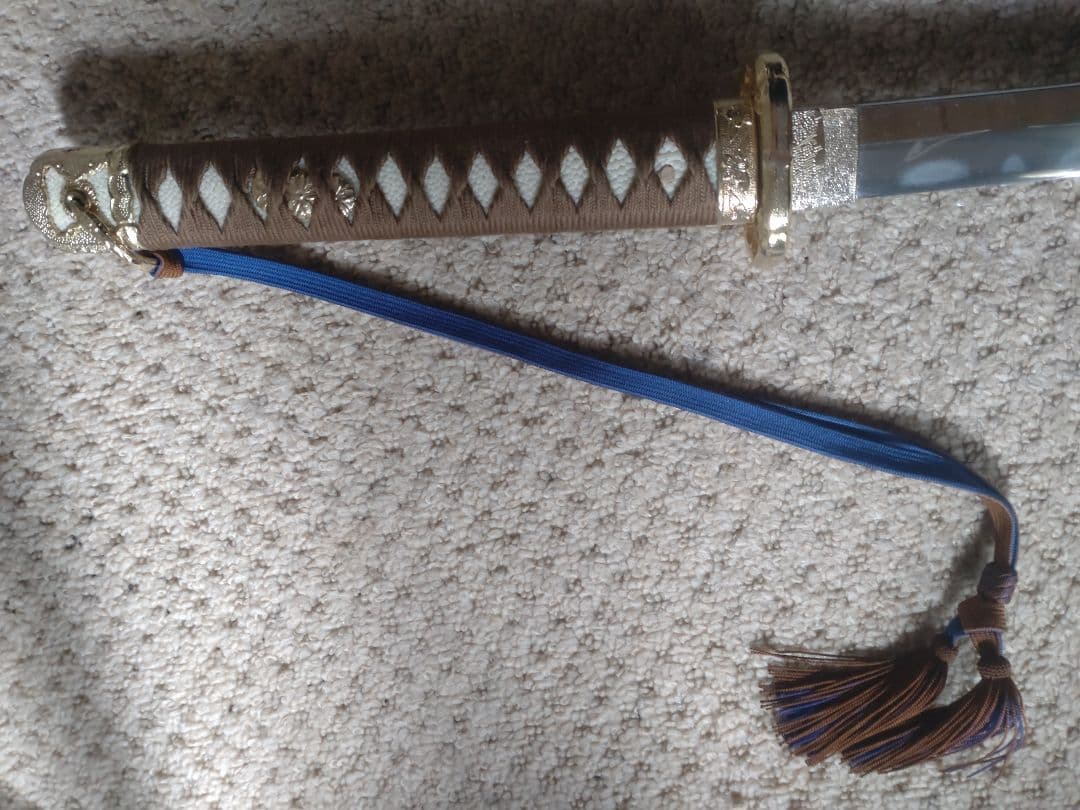 九八式軍刀　模造刀　陸軍軍刀　刀緒実物