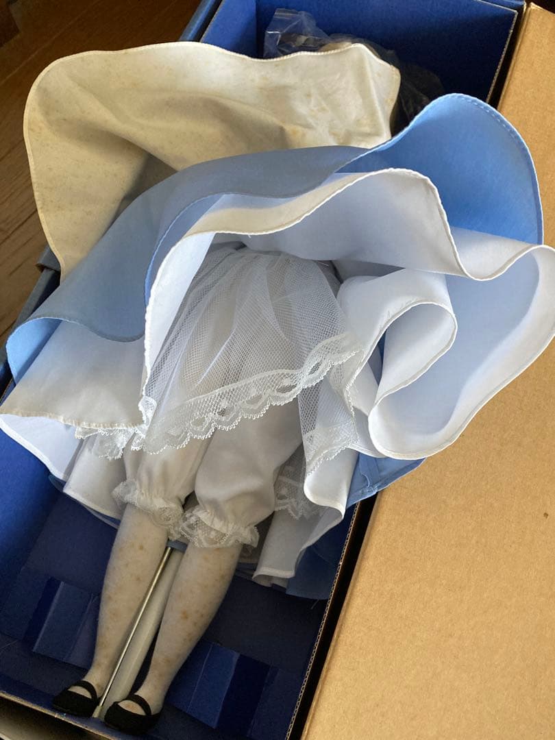 激レア【未使用】TDL 東京ディズニーランド　不思議の国のアリス　ビスクドール