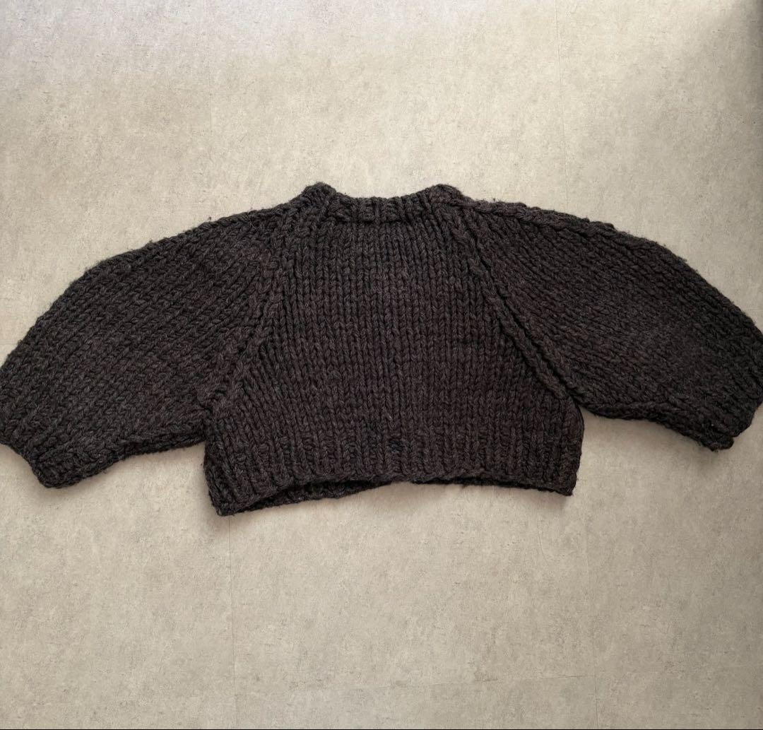ニットカーディガン