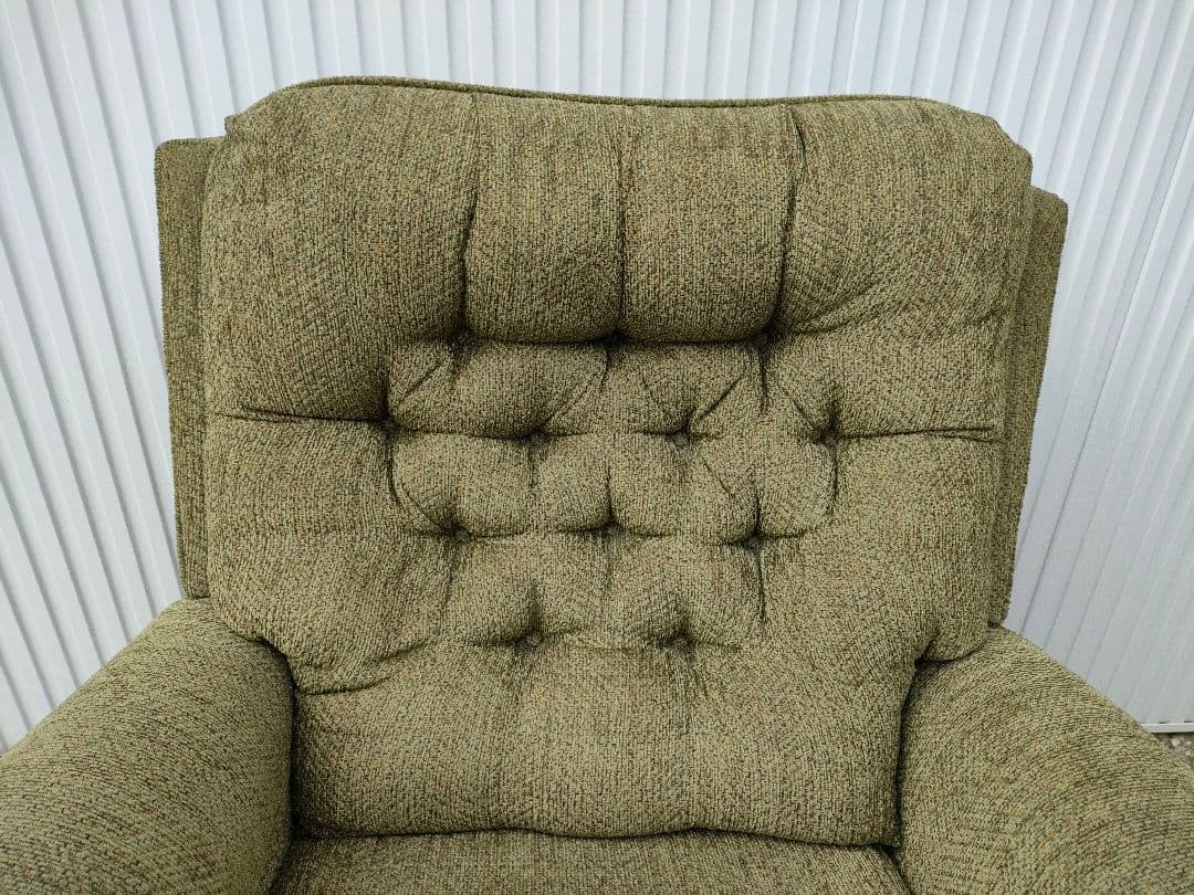 高級家具 LAZBOY レイジーボーイ オリーブグリーン リクライニングチェア