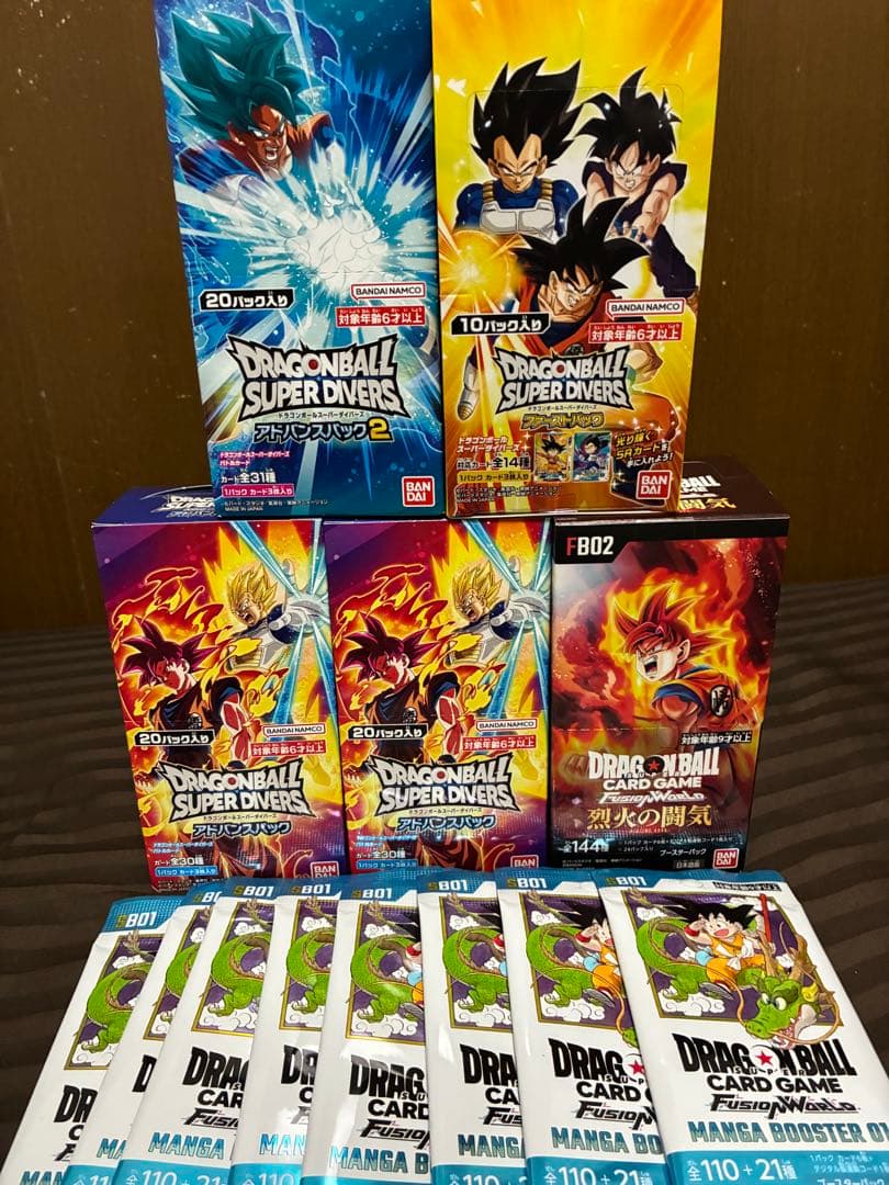 ドラゴンボールスーパーダイバーズ　アドバンスパック　ボックスセット
